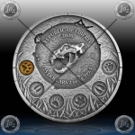2oz Liberia 25 Dollars 2026 (Megafauna - Cave Lion) UHR